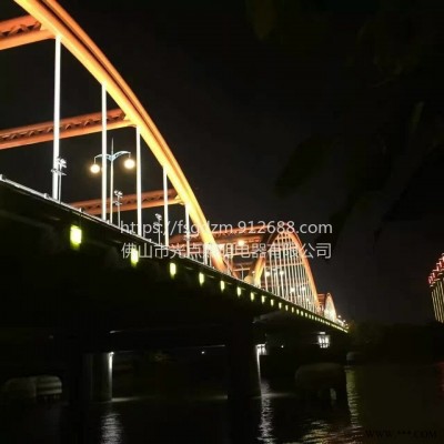 佛山光点照明专注夜景灯光亮化照明LED线条灯 RGB512洗墙灯 绿光投光灯 蓝光射灯 金黄光瓦片灯 色彩多样款式多种