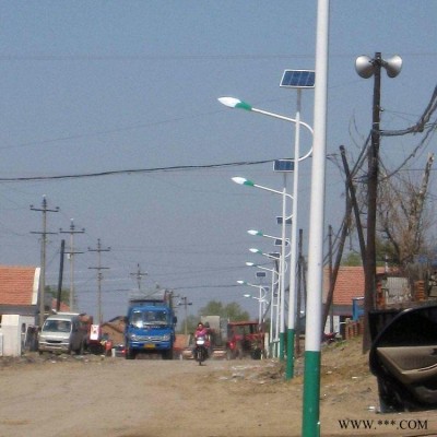 太阳能景观路灯 锂电池路灯 太阳能路灯 精工制作 挑臂路灯