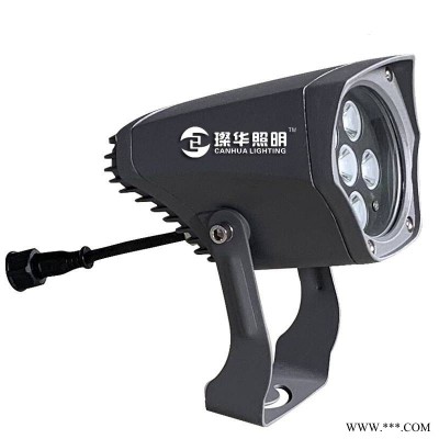 璨华照明SK-TGD-D100 LED投射灯6W/12W/24W户外楼体建筑圆形投光灯