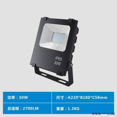 工厂批发家用室内led投光灯50W