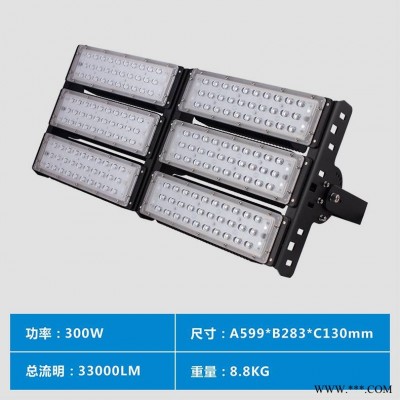 工厂批发隧道地铁照明led投光灯300w