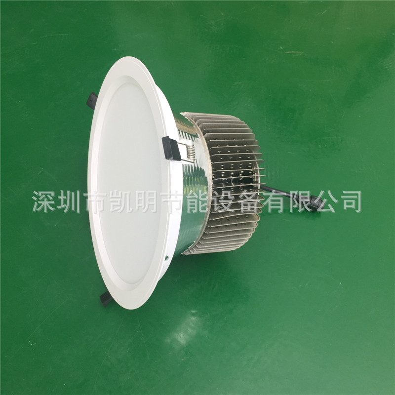 LED筒灯50W 60W防水LED天花射灯80W 100W 120W 150W不锈钢COB筒灯示例图1