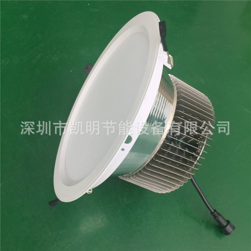 LED筒灯50W 60W防水LED天花射灯80W 100W 120W 150W不锈钢COB筒灯示例图3