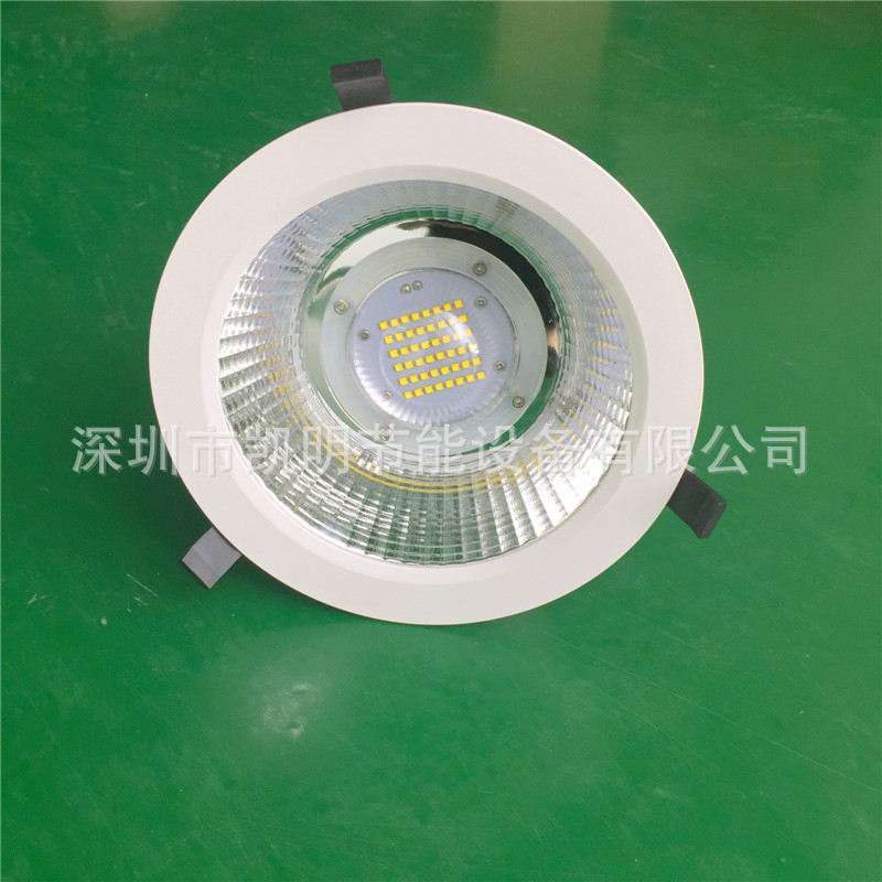 CREE SMD80W天花灯 8寸/10寸开孔200-230-250mm天花灯led天花射灯示例图2