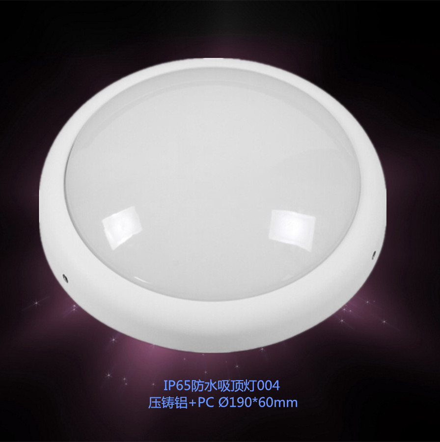 【厂家直销】IP65防水吸顶灯 led 红外 雷达 声光控 感应示例图10