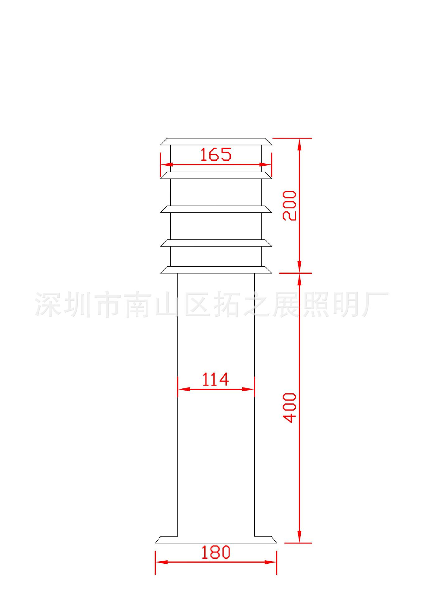 厂家直销 不锈钢草坪 太阳能草坪灯 庭院灯草坪灯 LED灯示例图3