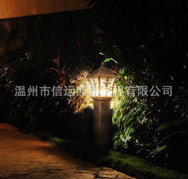 草坪灯户外欧式庭院灯铝材园林景观灯LED花园路灯示例图11