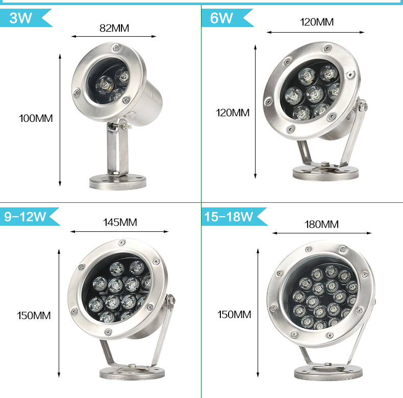 LED景观灯  LED水下灯安装 体育场馆亮化工程灯具