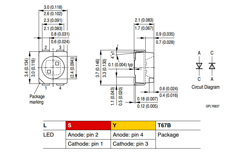 LSYT67B-R2T2+S2U2-1-Z,欧司朗3528高亮红黄双色,霓虹灯广告应用示例图1