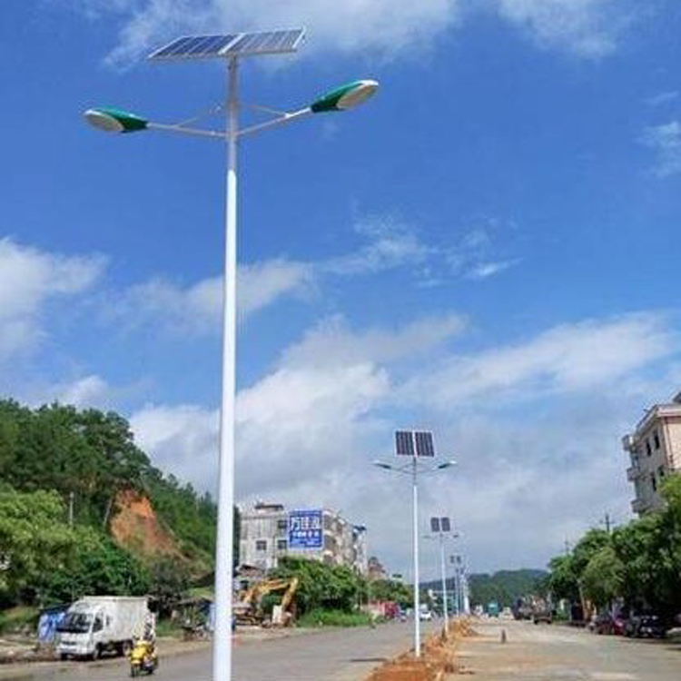 天津路灯杆厂家 农村路灯40瓦led接电	 农村扶贫路灯