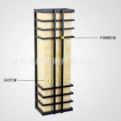 不锈钢防云石壁灯 公园广场园林小区别墅路灯 庭院灯 户外室内灯示例图127