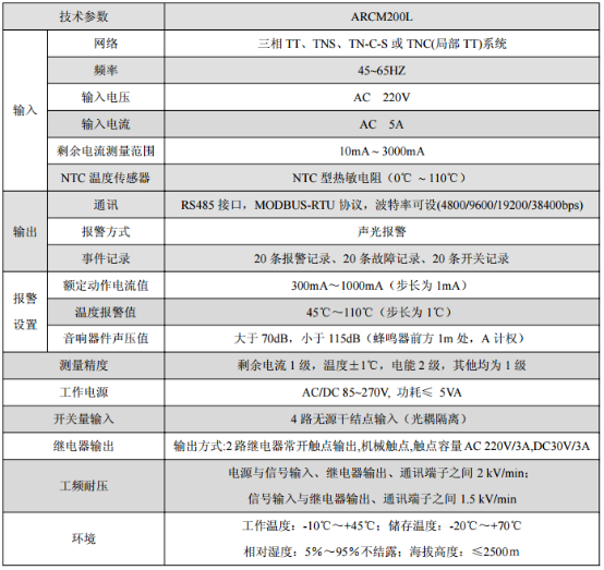 江苏电气火灾探测器