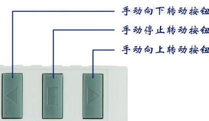 智能窗帘控制模块按键说明